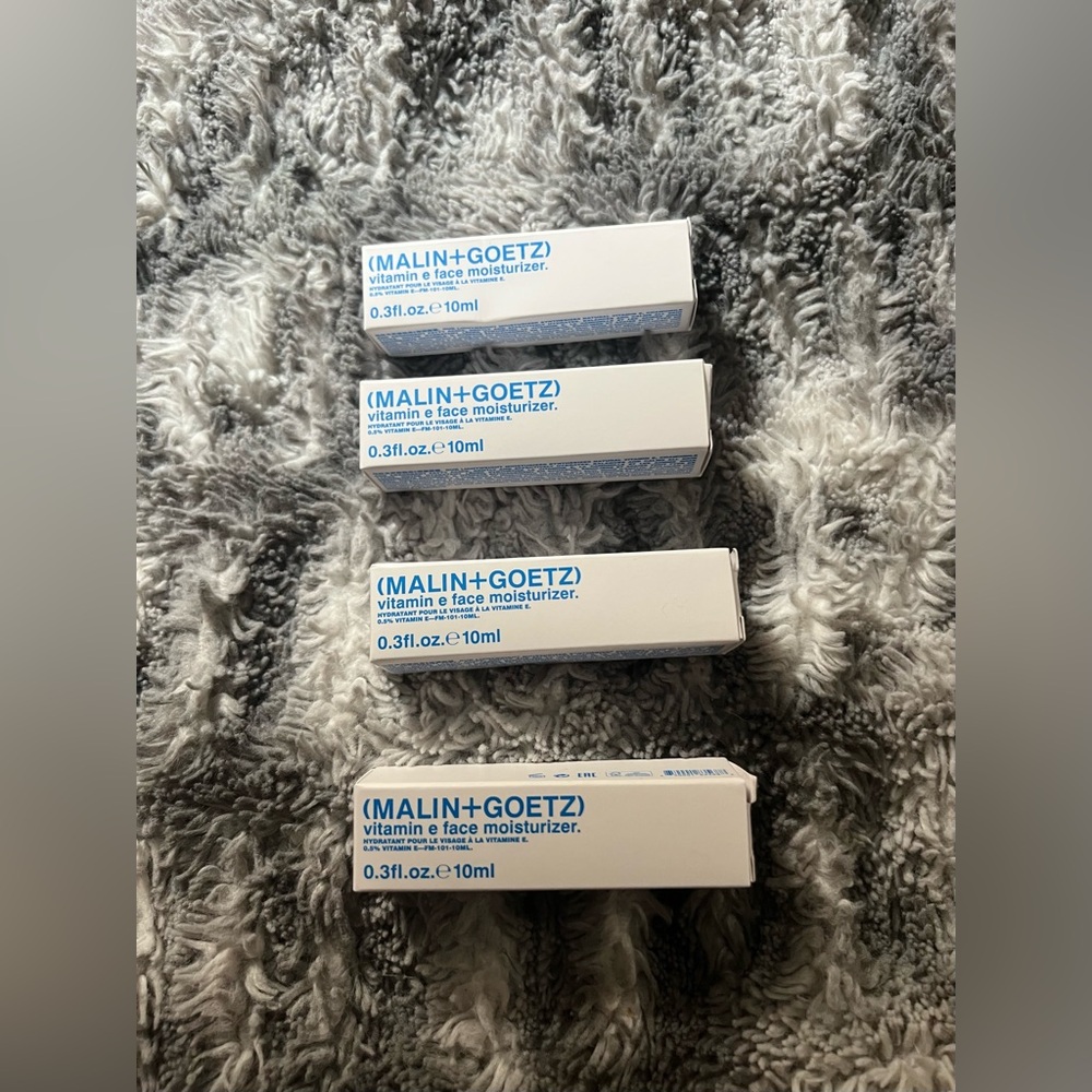 Set of 4: Malin + Goetz Vitamin Face Moisturizer (10ml each)